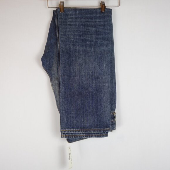 J. Crew 770 Kaihara Japanese Blue Denim Jeans New w/ Tags, Size 33 in x 32 in - Picture 5 of 16